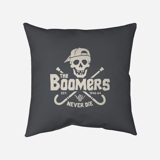 The Boomers-None-Removable Cover-Throw Pillow-Getsousa!