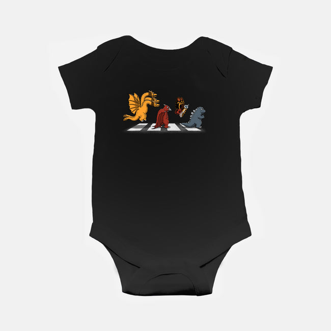 Kaiju Road-Baby-Basic-Onesie-pigboom