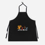 Kaiju Road-Unisex-Kitchen-Apron-pigboom