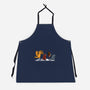 Kaiju Road-Unisex-Kitchen-Apron-pigboom