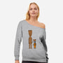 Stupid Guardians-Womens-Off Shoulder-Sweatshirt-pigboom