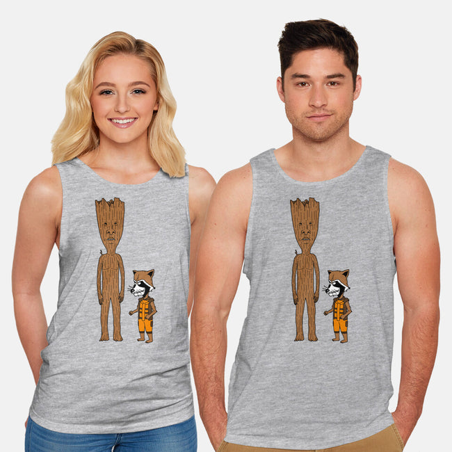 Stupid Guardians-Unisex-Basic-Tank-pigboom