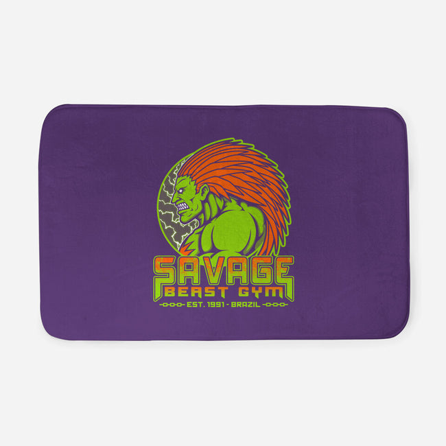 Savage Beast Gym-None-Memory Foam-Bath Mat-pigboom