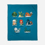 Sea Monsters-None-Fleece-Blanket-Vallina84