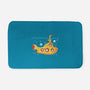 Yellow Cat-Marine-None-Memory Foam-Bath Mat-erion_designs