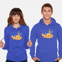 Yellow Cat-Marine-Unisex-Pullover-Sweatshirt-erion_designs