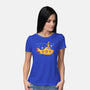 Yellow Cat-Marine-Womens-Basic-Tee-erion_designs