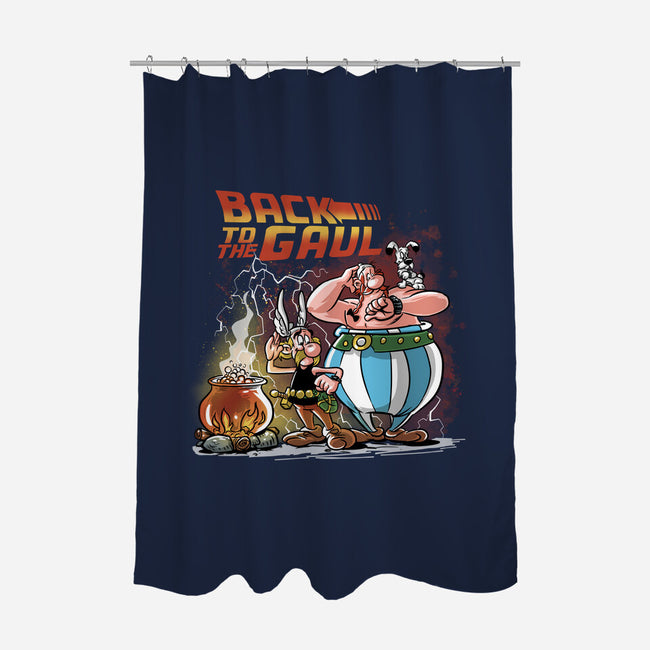 Back To The Gaul-None-Polyester-Shower Curtain-zascanauta