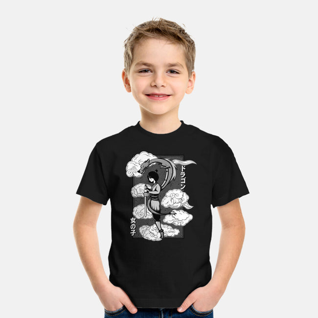 Girl And Dragon-Youth-Basic-Tee-Ca Mask