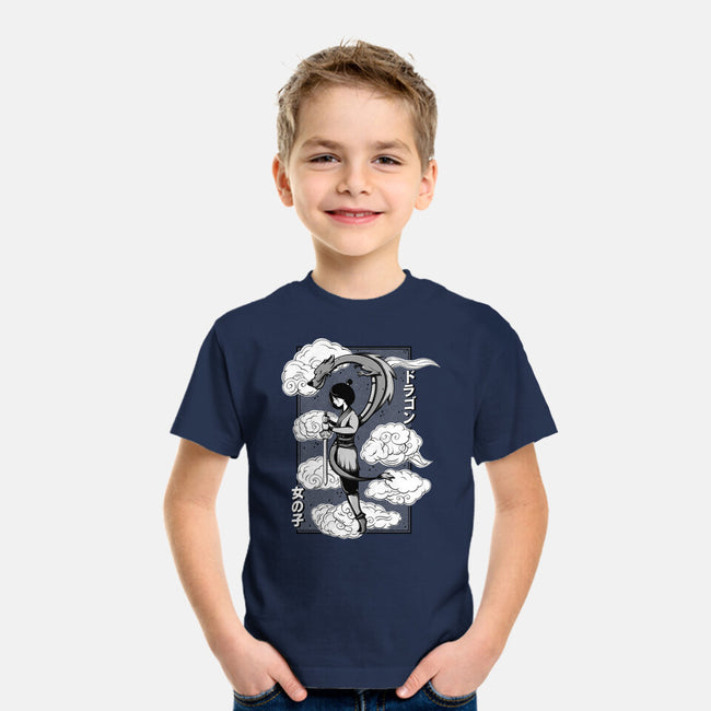 Girl And Dragon-Youth-Basic-Tee-Ca Mask