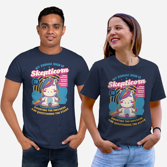 Unicorn Zodiac Sign-Unisex-Basic-Tee-Studio Mootant