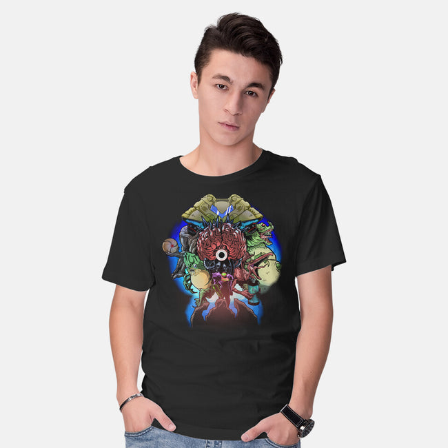 A Super Metroid Story-Mens-Basic-Tee-Diego Oliver