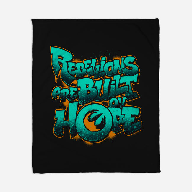 Rebel Phoenix-None-Fleece-Blanket-teesgeex