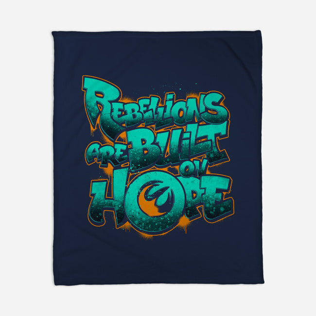 Rebel Phoenix-None-Fleece-Blanket-teesgeex