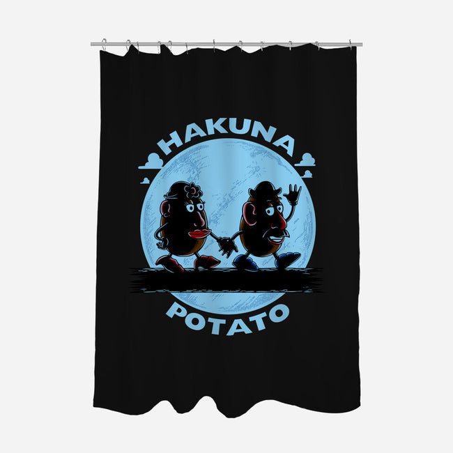 Hakuna Potato-None-Polyester-Shower Curtain-Umberto Vicente