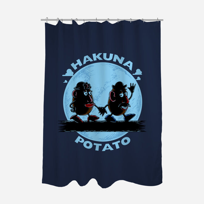 Hakuna Potato-None-Polyester-Shower Curtain-Umberto Vicente