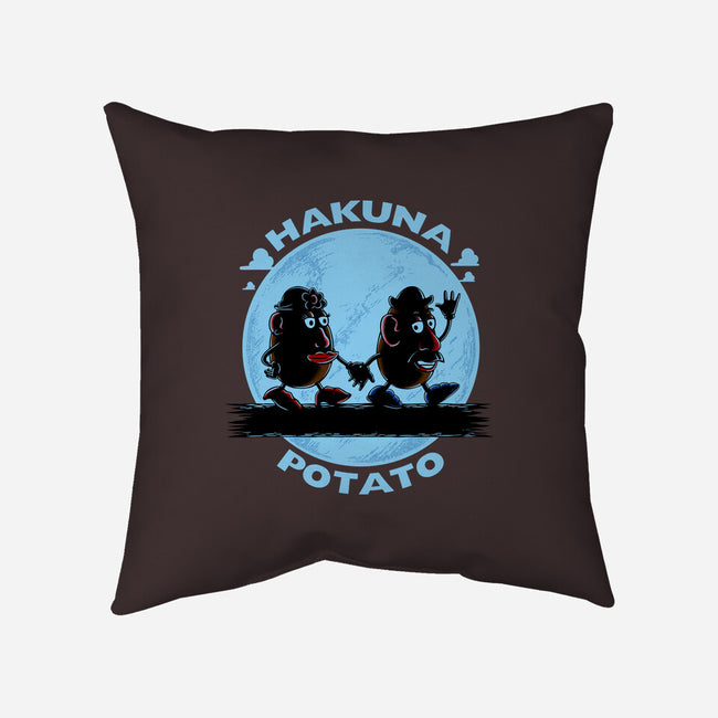 Hakuna Potato-None-Removable Cover-Throw Pillow-Umberto Vicente