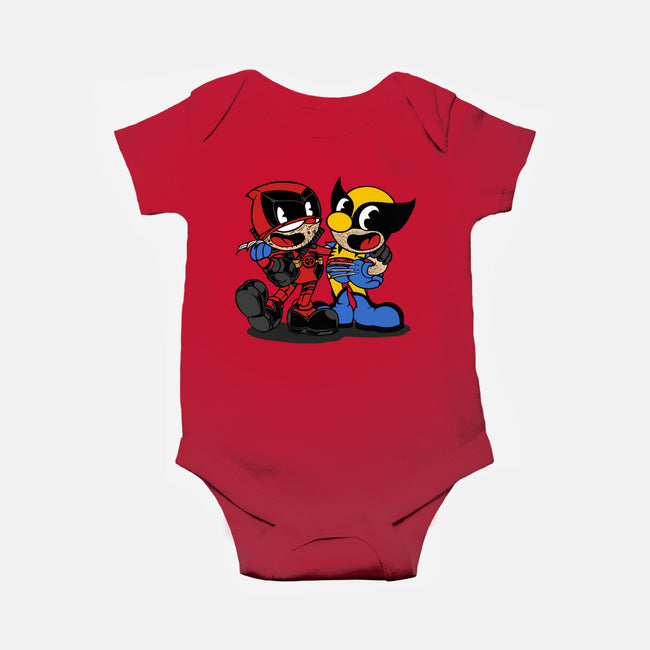 Weapon X-Baby-Basic-Onesie-joerawks