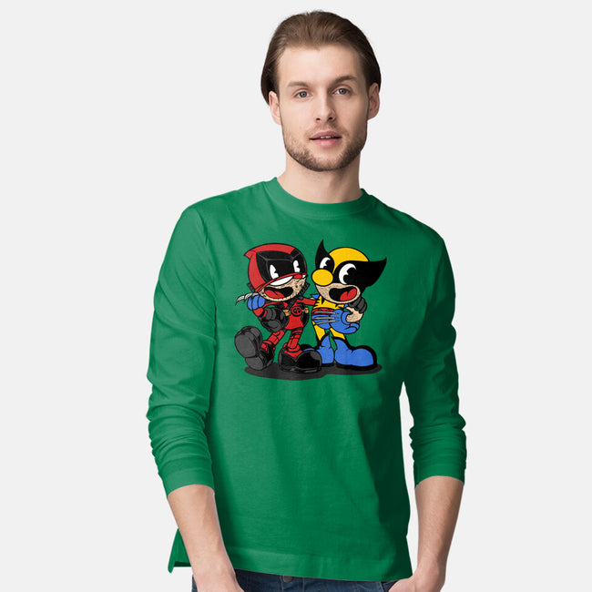 Weapon X-Mens-Long Sleeved-Tee-joerawks