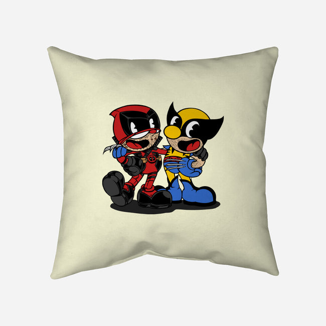 Weapon X-None-Removable Cover-Throw Pillow-joerawks