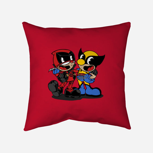 Weapon X-None-Removable Cover-Throw Pillow-joerawks