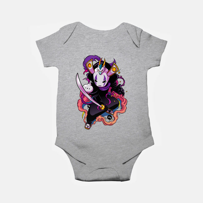 Silent Samurai-Baby-Basic-Onesie-Bruno Mota