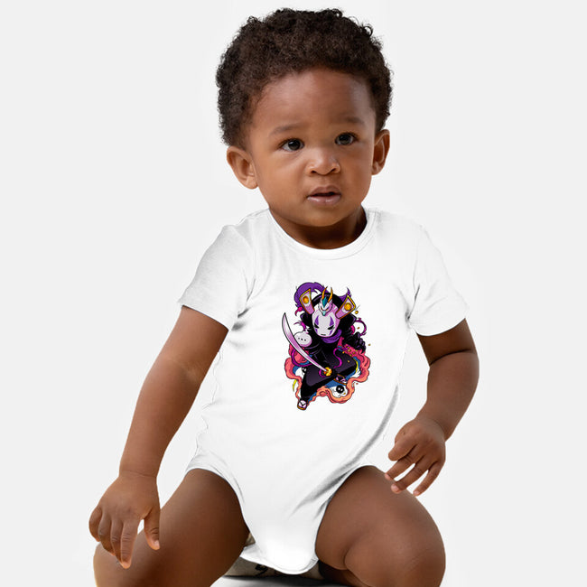 Silent Samurai-Baby-Basic-Onesie-Bruno Mota