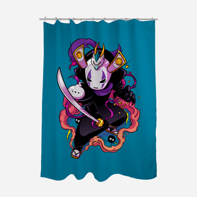 Silent Samurai-None-Polyester-Shower Curtain-Bruno Mota