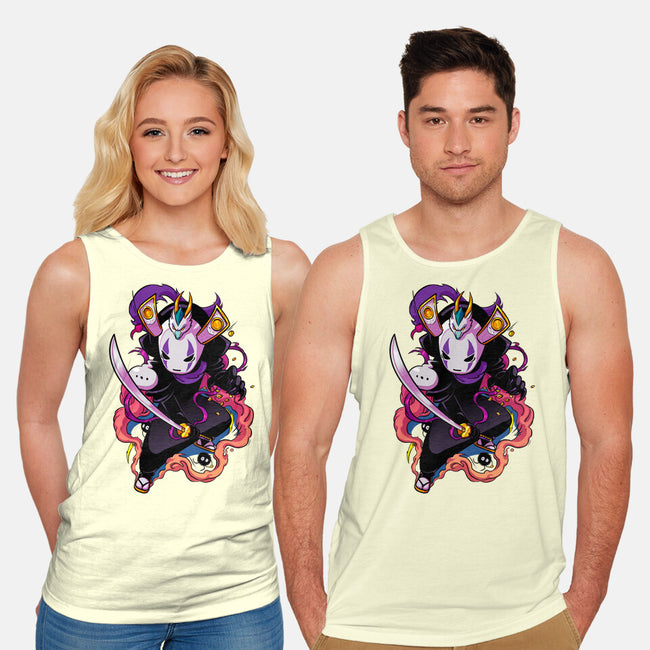 Silent Samurai-Unisex-Basic-Tank-Bruno Mota