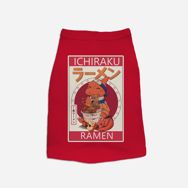 Ichiraku Noodles-Cat-Basic-Pet Tank-jacnicolauart