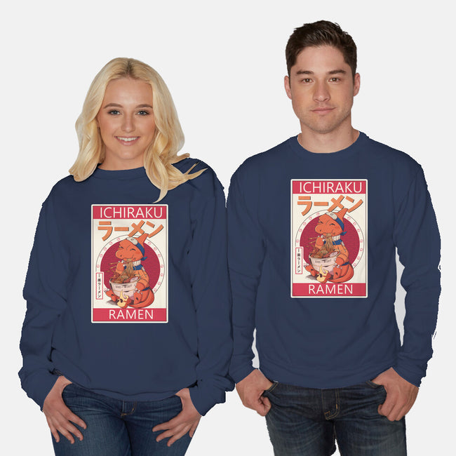 Ichiraku Noodles-Unisex-Crew Neck-Sweatshirt-jacnicolauart