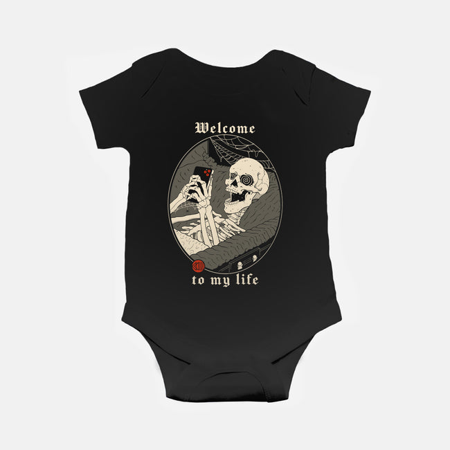 Doom Scrolling-Baby-Basic-Onesie-vp021