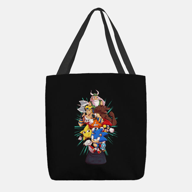 Megadrive-None-Basic Tote-Bag-jacnicolauart