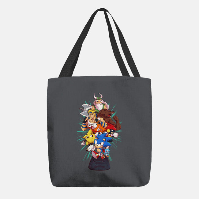 Megadrive-None-Basic Tote-Bag-jacnicolauart