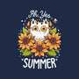 Summer Kitten Sniffles-Youth-Basic-Tee-Snouleaf