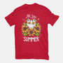 Summer Kitten Sniffles-Mens-Basic-Tee-Snouleaf