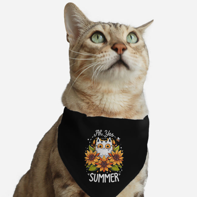 Summer Kitten Sniffles-Cat-Adjustable-Pet Collar-Snouleaf