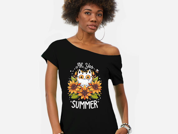 Summer Kitten Sniffles