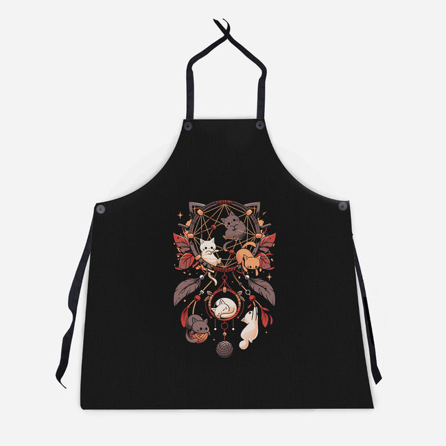 Cat Catcher-Unisex-Kitchen-Apron-Snouleaf