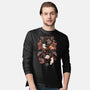 Cat Catcher-Mens-Long Sleeved-Tee-Snouleaf