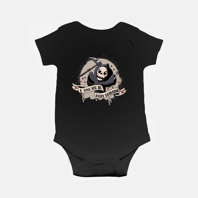 Love In Every Universe-Baby-Basic-Onesie-Freecheese