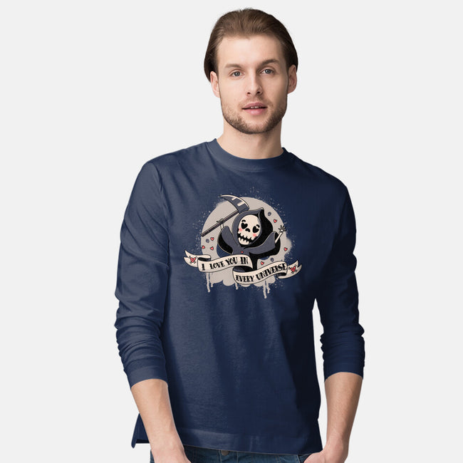 Love In Every Universe-Mens-Long Sleeved-Tee-Freecheese