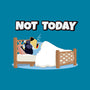 Not Today Bluey-None-Fleece-Blanket-MaxoArt