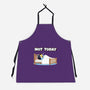 Not Today Bluey-Unisex-Kitchen-Apron-MaxoArt