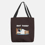 Not Today Bluey-None-Basic Tote-Bag-MaxoArt