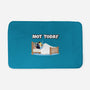 Not Today Bluey-None-Memory Foam-Bath Mat-MaxoArt