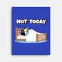 Not Today Bluey-None-Stretched-Canvas-MaxoArt