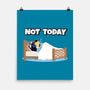 Not Today Bluey-None-Matte-Poster-MaxoArt