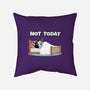 Not Today Bluey-None-Removable Cover-Throw Pillow-MaxoArt