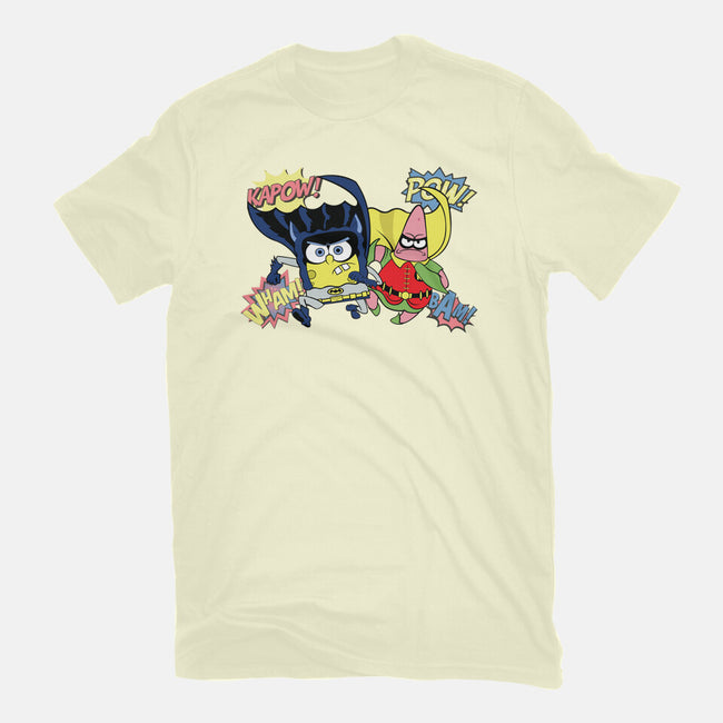 BatBob SquarePants-Mens-Basic-Tee-Foji Kaigon